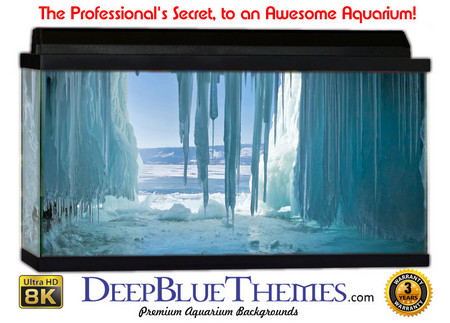 Buy Aquarium Background Ice Drip Aquarium Background