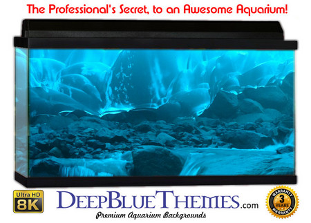 Buy Aquarium Background Ice Flow Aquarium Background