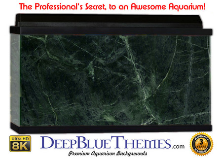 Buy Aquarium Background Marble Green Aquarium Background