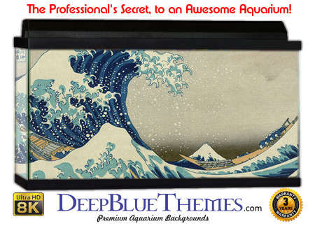 Buy Aquarium Background Asian Wave Aquarium Background