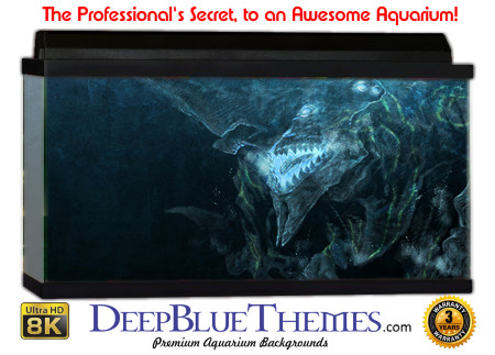 Buy Aquarium Background Awesome Monster Aquarium Background