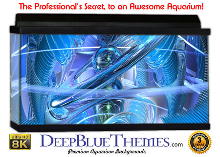 Buy Aquarium Background Blue Crystal Aquarium Background