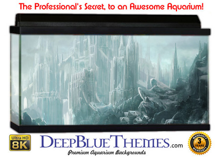 Buy Aquarium Background Fantasy Castle Aquarium Background