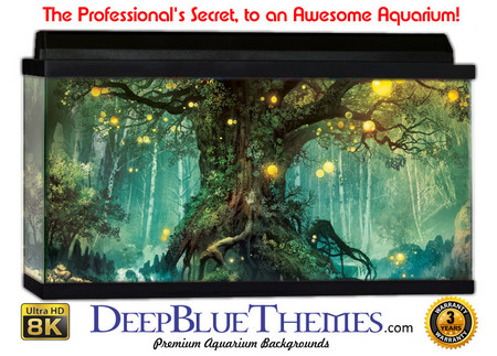 Buy Aquarium Background Fantasy Tree Aquarium Background