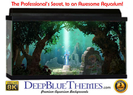 Buy Aquarium Background Fantasy Zelda Aquarium Background