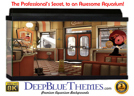 Buy Aquarium Background Gamer Diner Aquarium Background