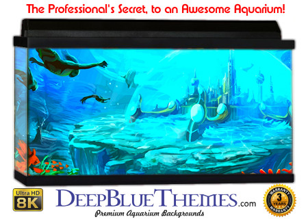 Buy Glo Fish Background Atlantis Art Discover Aquarium Background
