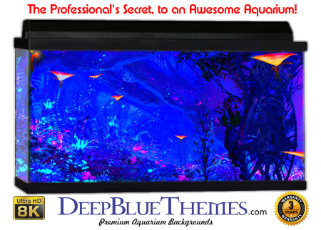 Buy Glo Fish Background Fantasy Avatar Aquarium Background