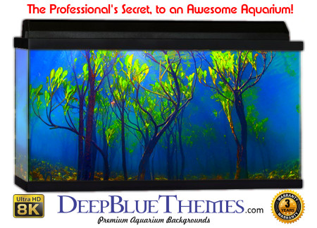 Buy Glo Fish Background Underwater Trees Aquarium Background