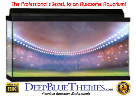 Buy Aquarium Background Stadium Soccer Aquarium Background