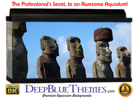Buy Aquarium Background Statue Easter Aquarium Background