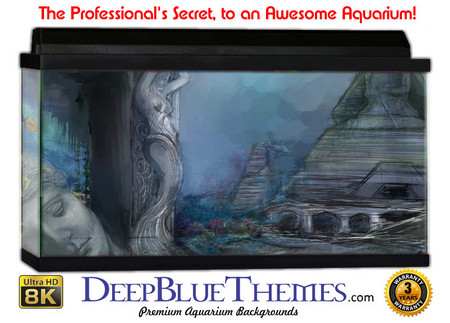 Buy Aquarium Background Underwater Atlantis Aquarium Background