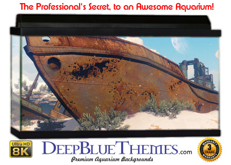 Buy Aquarium Background Wreck Video Aquarium Background